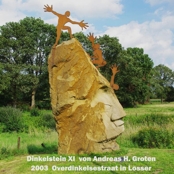 Eine Station der Dinkelsteinroute
