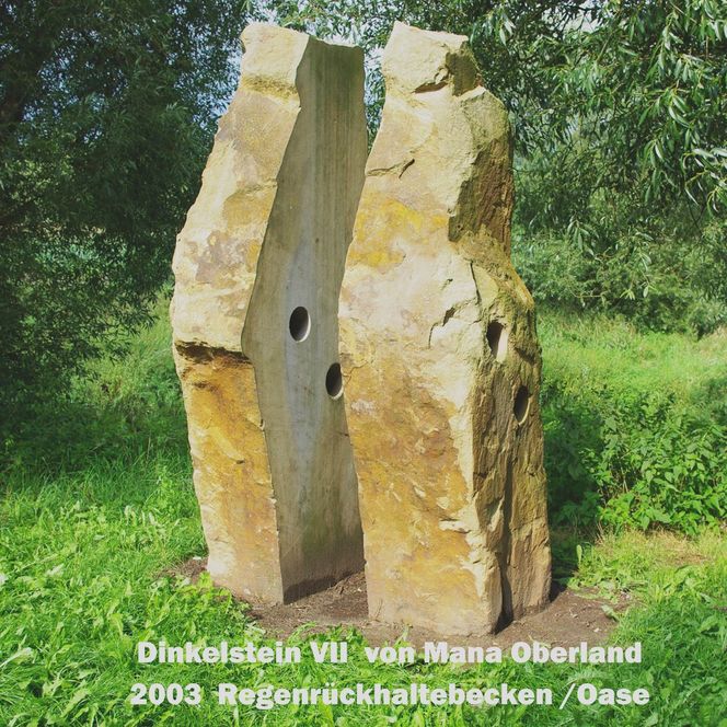 Eine Station der Dinkelsteinroute