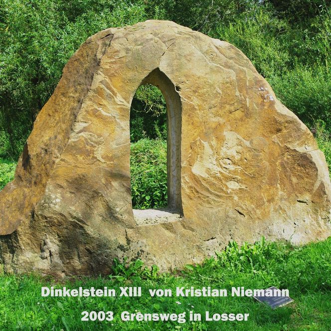 Eine Station der Dinkelsteinroute