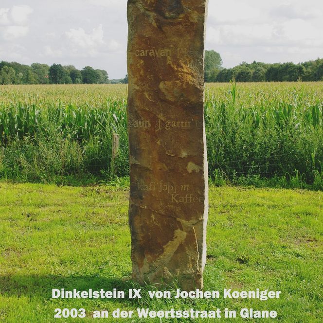 Eine Station der Dinkelsteinroute