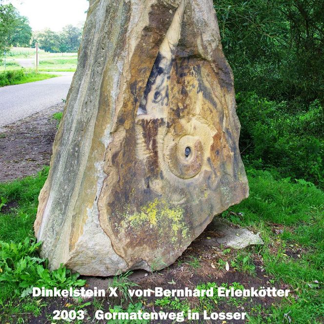 Eine Station der Dinkelsteinroute