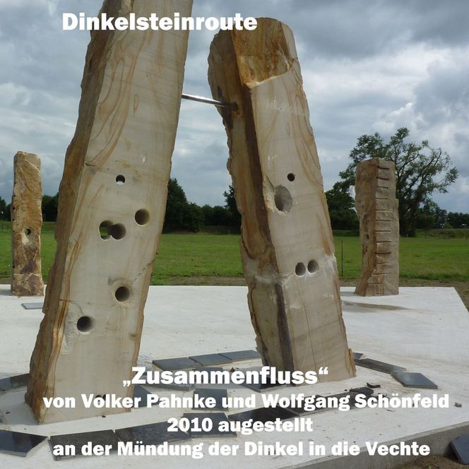 Eine Station der Dinkelsteinroute